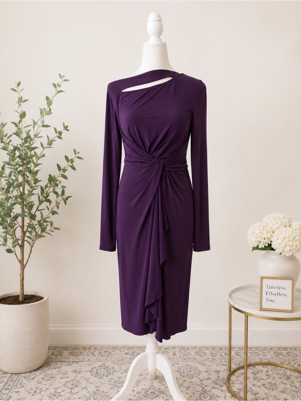 Catherine Malandrino purple dress- Size 6